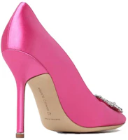 Purchase (W) Manolo Blahnik Satin Jewel Stiletto Tumit 'Pink' 9XX-0318-5275