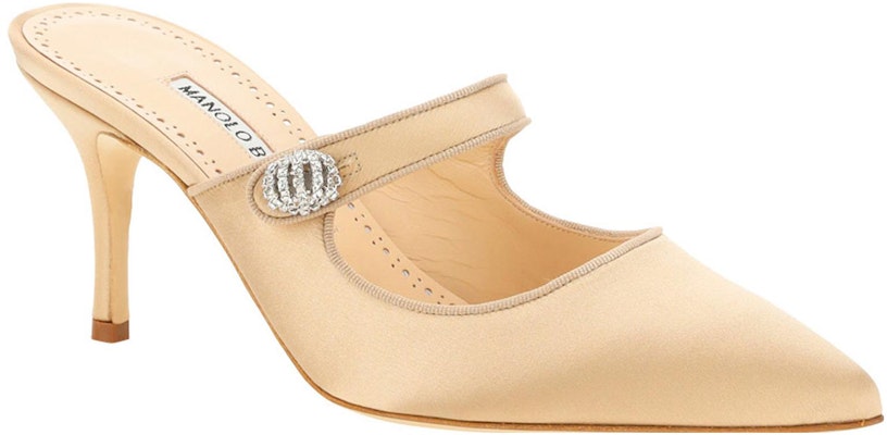 (W) Manolo Blahnik Satin Slingback Stiletto 'Merah Jambu' 422-1451-2601 Lookbook (W) Manolo Blahnik Satin Slingback Stiletto 'Merah Jambu' 422-1451-2601