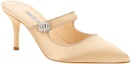 Lookbook (W) Manolo Blahnik Satin Slingback Stiletto 'Merah Jambu' 422-1451-2601