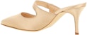 (W) Manolo Blahnik Satin Slingback Stiletto 'Merah Jambu' 422-1451-2601