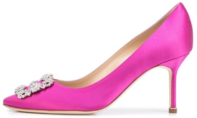 (W) Manolo Blahnik Stiletto de Satén 'Fashion Pink' 9XX-0316-0946 Buy (W) Manolo Blahnik Stiletto de Satén 'Fashion Pink' 9XX-0316-0946