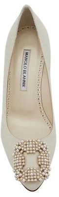 (W) 마놀로 블라닉 새틴 스틸레토 '아이보리' 222-1251-0001 Shop (W) 마놀로 블라닉 새틴 스틸레토 '아이보리' 222-1251-0001
