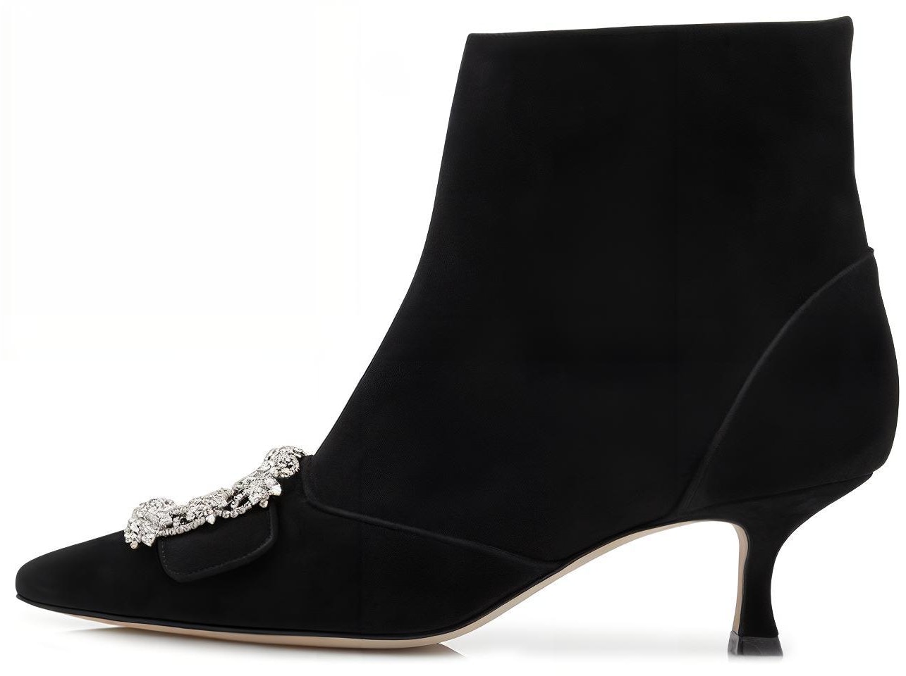 women-manolo-blahnik-short-boot-velvet-crystal-buckle-black-322-2214-0001