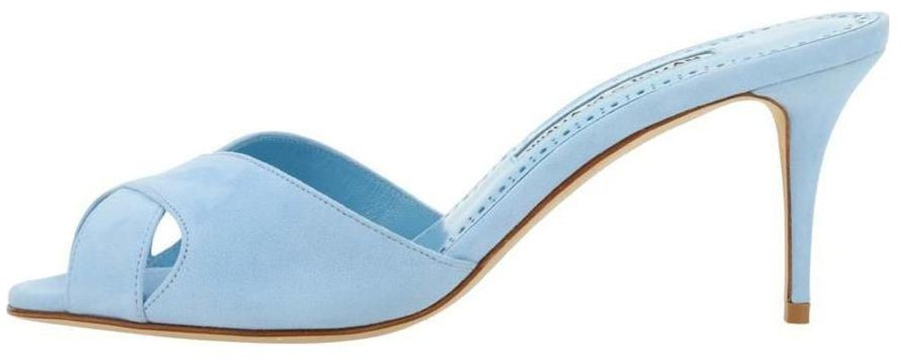 (W) マノロブラニク シンプルレザー7cmヒール "ファッションブルースライド" 123-2180-4539 Buy (W) マノロブラニク シンプルレザー7cmヒール "ファッションブルースライド" 123-2180-4539