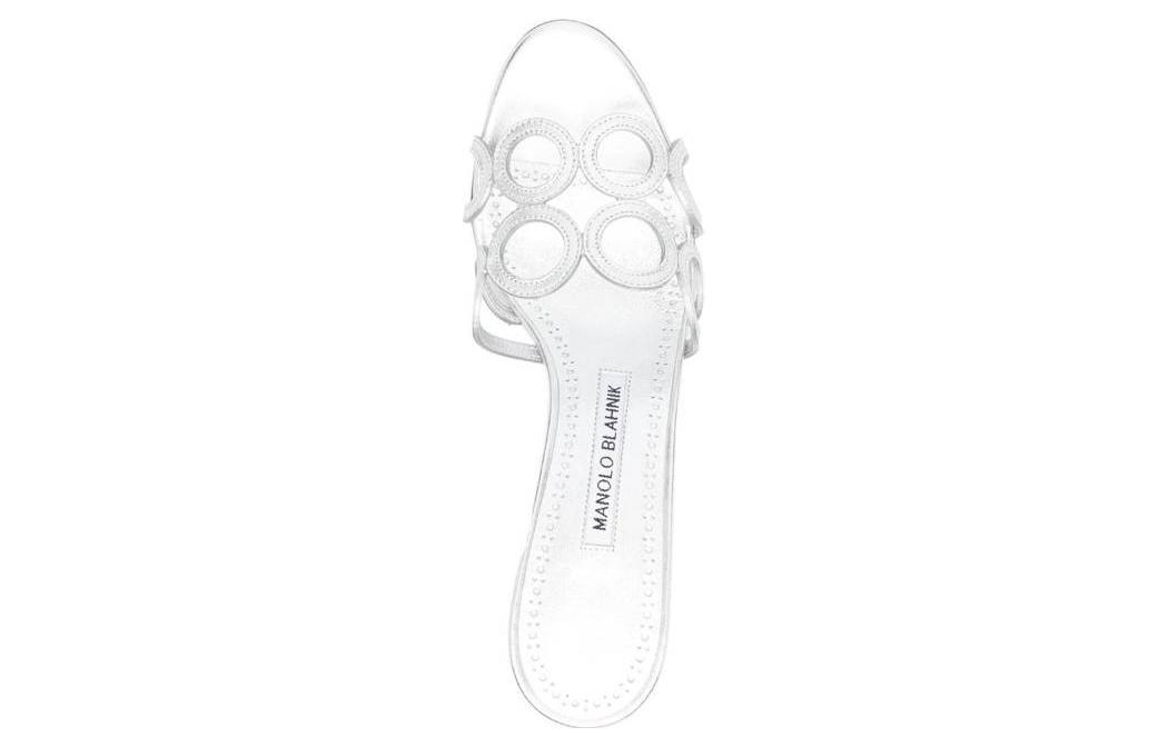 Shop (W) マノロブラニク メタリックスライバー (Manolo Blahnik Metarikku Suraibā) 222-1177-0461