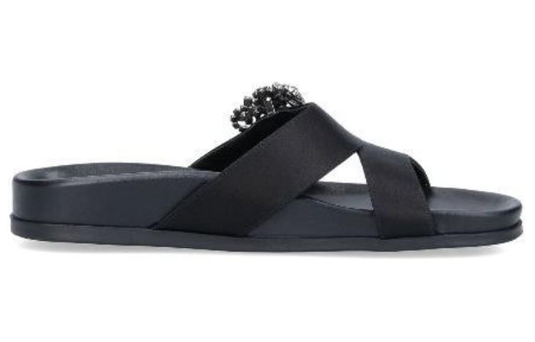 (W) Manolo Blahnik Slide 'Versatile Casual Black' 圖 2