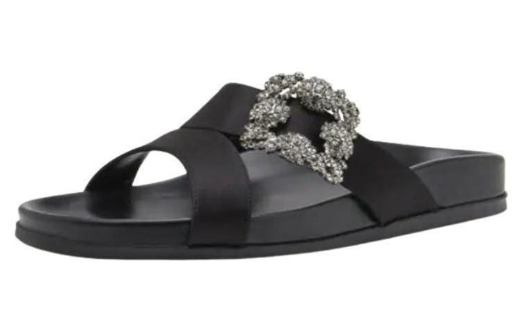 (W) Manolo Blahnik Slide 'Versatile Casual Black' 圖 3