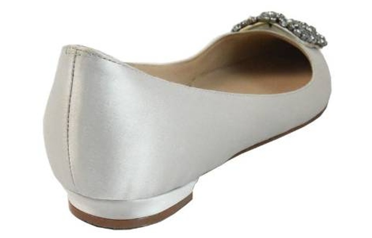 (W) Manolo Blahnik Slip-On 'Silver Fashion' 圖 3