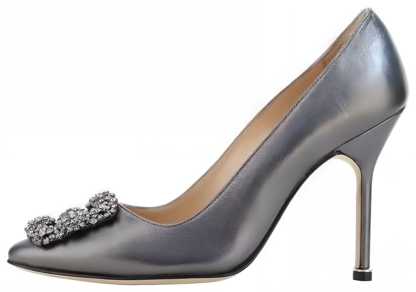 women-manolo-blahnik-slip-on-silver-stiletto-223-1499-0408