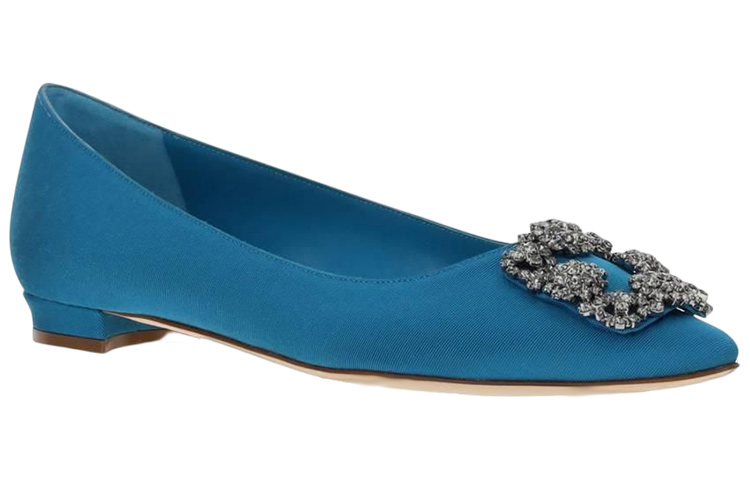 (W) Manolo Blahnik Slip-On Flat 'Blue' 圖 2