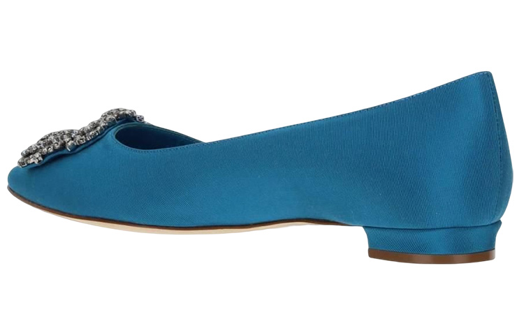 (W) Manolo Blahnik Slip-On Flat 'Blue' 圖 3