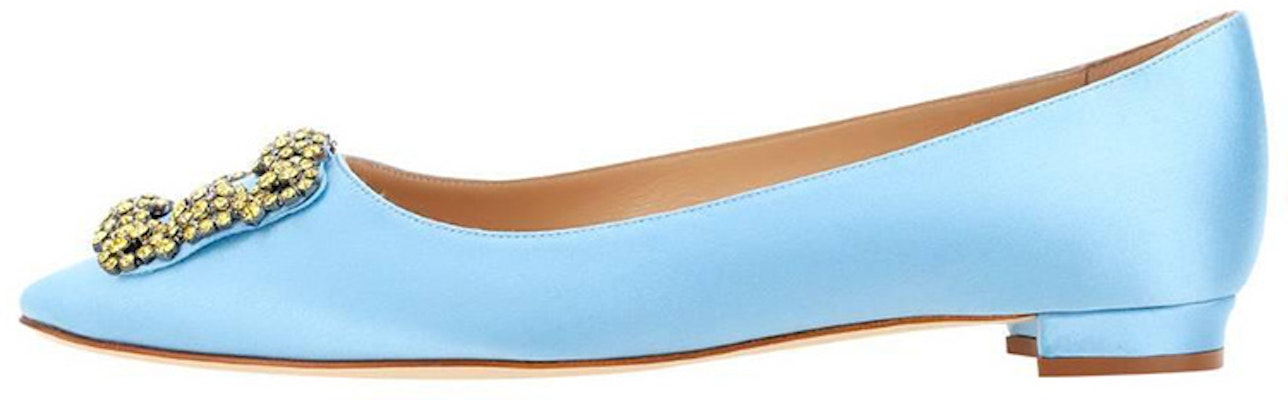 (Women) Manolo Blahnik Slip-On Low Top 'Blue' 123-2250-4535 Buy (Women) Manolo Blahnik Slip-On Low Top 'Blue' 123-2250-4535