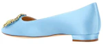 Shop (Women) Manolo Blahnik Slip-On Low Top 'Blue' 123-2250-4535