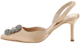 Buy (Women) Manolo Blahnik Slip-On Stiletto 'Beige' 419-0473-2601