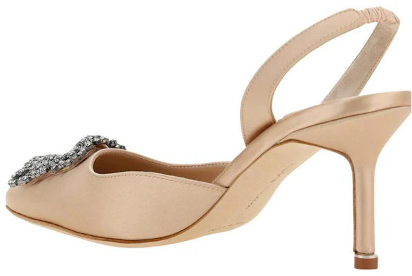 (Women) Manolo Blahnik Slip-On Stiletto 'Beige' 419-0473-2601 Shop (Women) Manolo Blahnik Slip-On Stiletto 'Beige' 419-0473-2601
