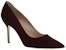 (Women) Manolo Blahnik Slip-On Stiletto 'Brown' 9XX-0416-5027