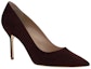 Order (Women) Manolo Blahnik Slip-On Stiletto 'Brown' 9XX-0416-5027