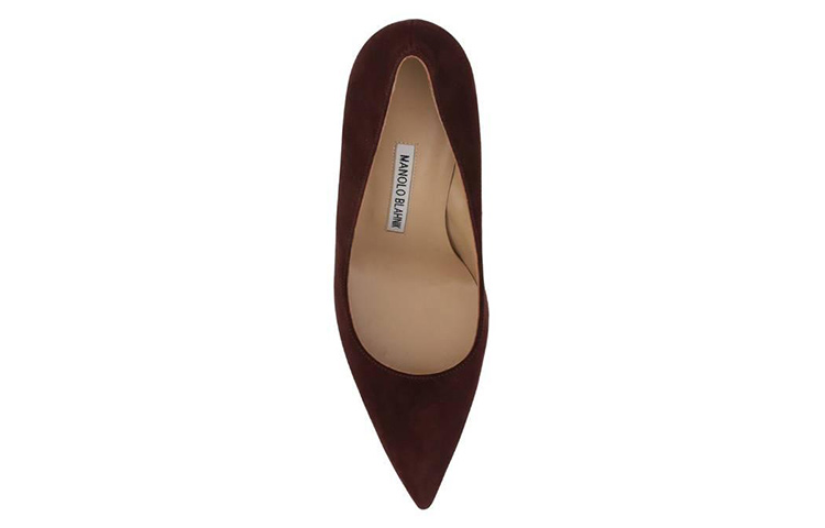 Lookbook (Women) Manolo Blahnik Slip-On Stiletto 'Brown' 9XX-0416-5027