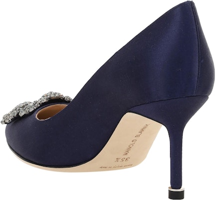 MANOLO BLAHNIK 套腳 細跟 高跟鞋 女款 藍色 Purchase MANOLO BLAHNIK 套腳 細跟 高跟鞋 女款 藍色