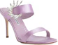 Lookbook (W) Sandal Geser Manolo Blahnik Jempol Kotak 'Pink' 123-2154-5138