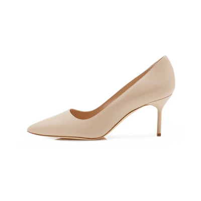 (W) Manolo Blahnik Stiletto 'Beige'