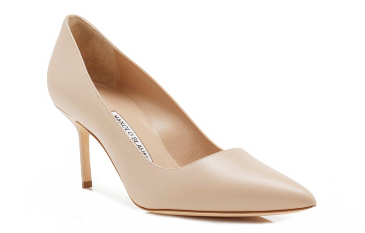 (W) Manolo Blahnik Stiletto 'Beige' 圖 2