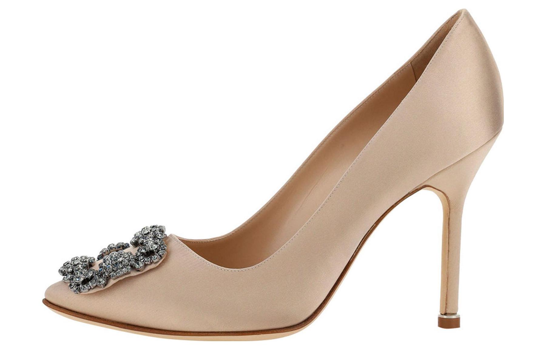 (W) Manolo Blahnik Stiletto 'Beige CMFT'