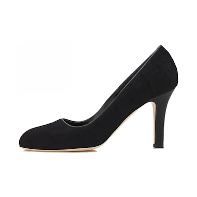 (W) Manolo Blahnik Stiletto 'Black CMFT Fashion'