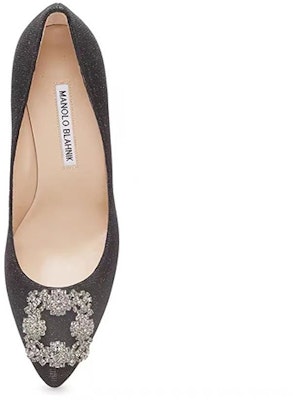 (W) Manolo Blahnik Stiletto 'Gesper Kristal Hitam'. 9XX-0711-0011 Lookbook (W) Manolo Blahnik Stiletto 'Gesper Kristal Hitam'. 9XX-0711-0011