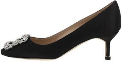 (Women) Manolo Blahnik Stiletto 'Black Minimalist' 9XX-0315-0046 (Women) Manolo Blahnik Stiletto 'Black Minimalist' 9XX-0315-0046