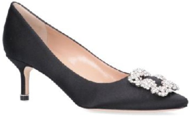 (Women) Manolo Blahnik Stiletto 'Black Minimalist' 9XX-0315-0046 Lookbook (Women) Manolo Blahnik Stiletto 'Black Minimalist' 9XX-0315-0046