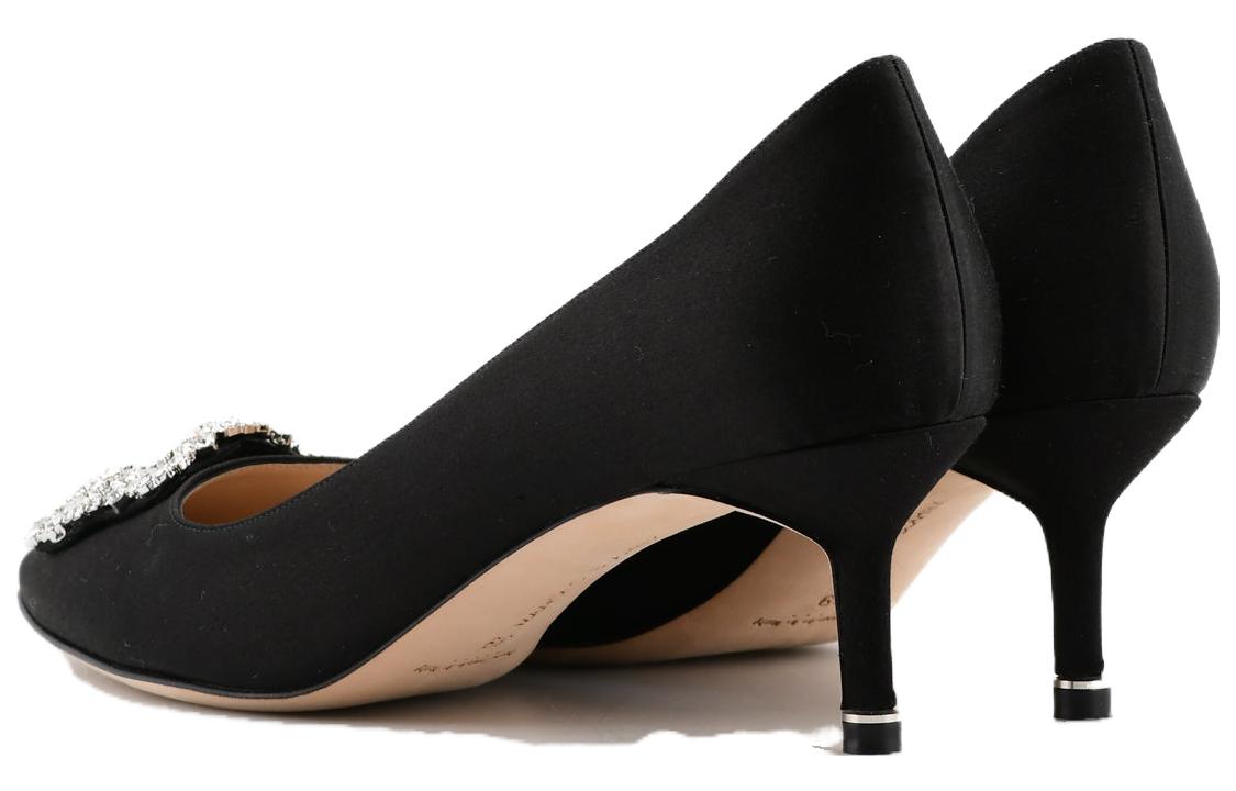 (W) Manolo Blahnik Stiletto 'Black Minimalist' 圖 5