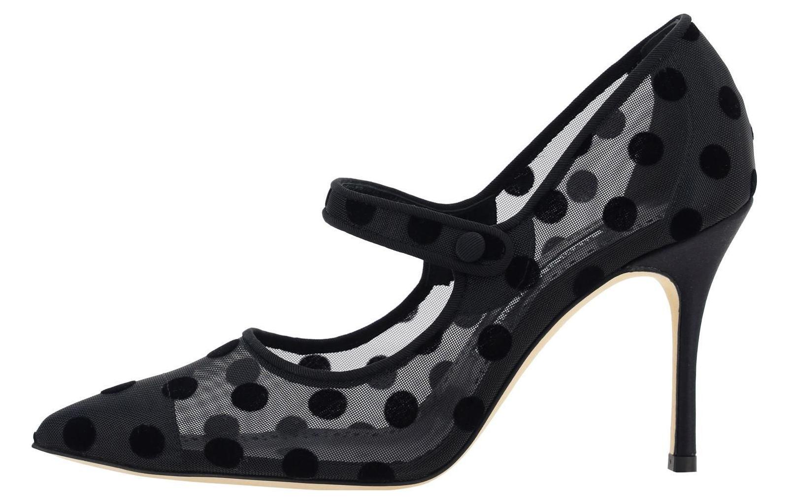 (W) Manolo Blahnik Stiletto 'Classic Black'