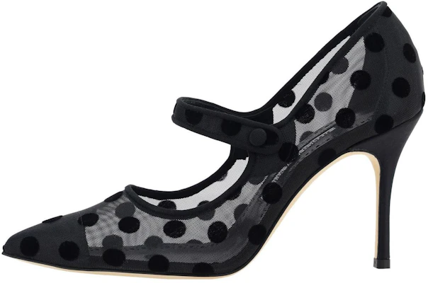 MANOLO BLAHNIK 皮革 百搭休閒 細跟 高跟鞋 女款 黑色 Buy MANOLO BLAHNIK 皮革 百搭休閒 細跟 高跟鞋 女款 黑色