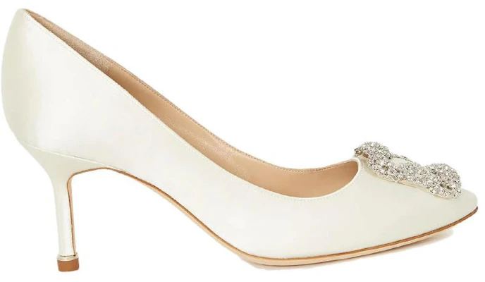 (W) Manolo Blahnik Stiletto 'Crystal Buckle Putih' 9XX-0316-1309 Order (W) Manolo Blahnik Stiletto 'Crystal Buckle Putih' 9XX-0316-1309