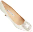 Lookbook (W) Manolo Blahnik Stiletto 'Crystal Buckle Putih' 9XX-0316-1309