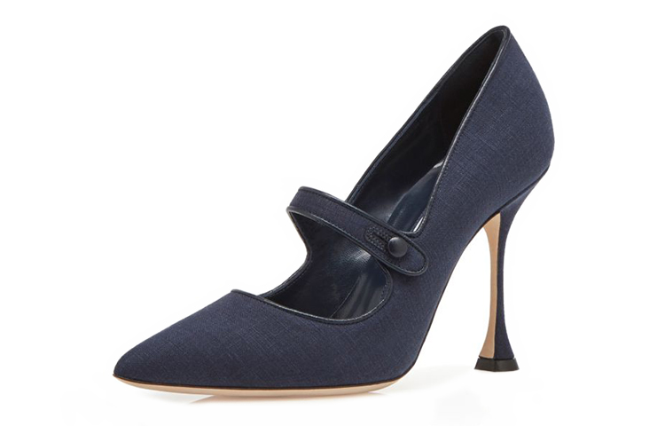 (W) Manolo Blahnik Stiletto 'Deep Blue' 圖 3