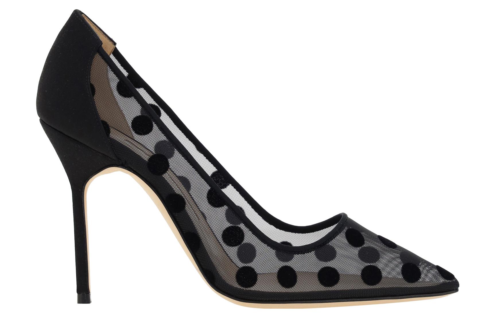 Order (W) Manolo Blahnik 高跟鞋 '优雅黑' 323-2548-9937