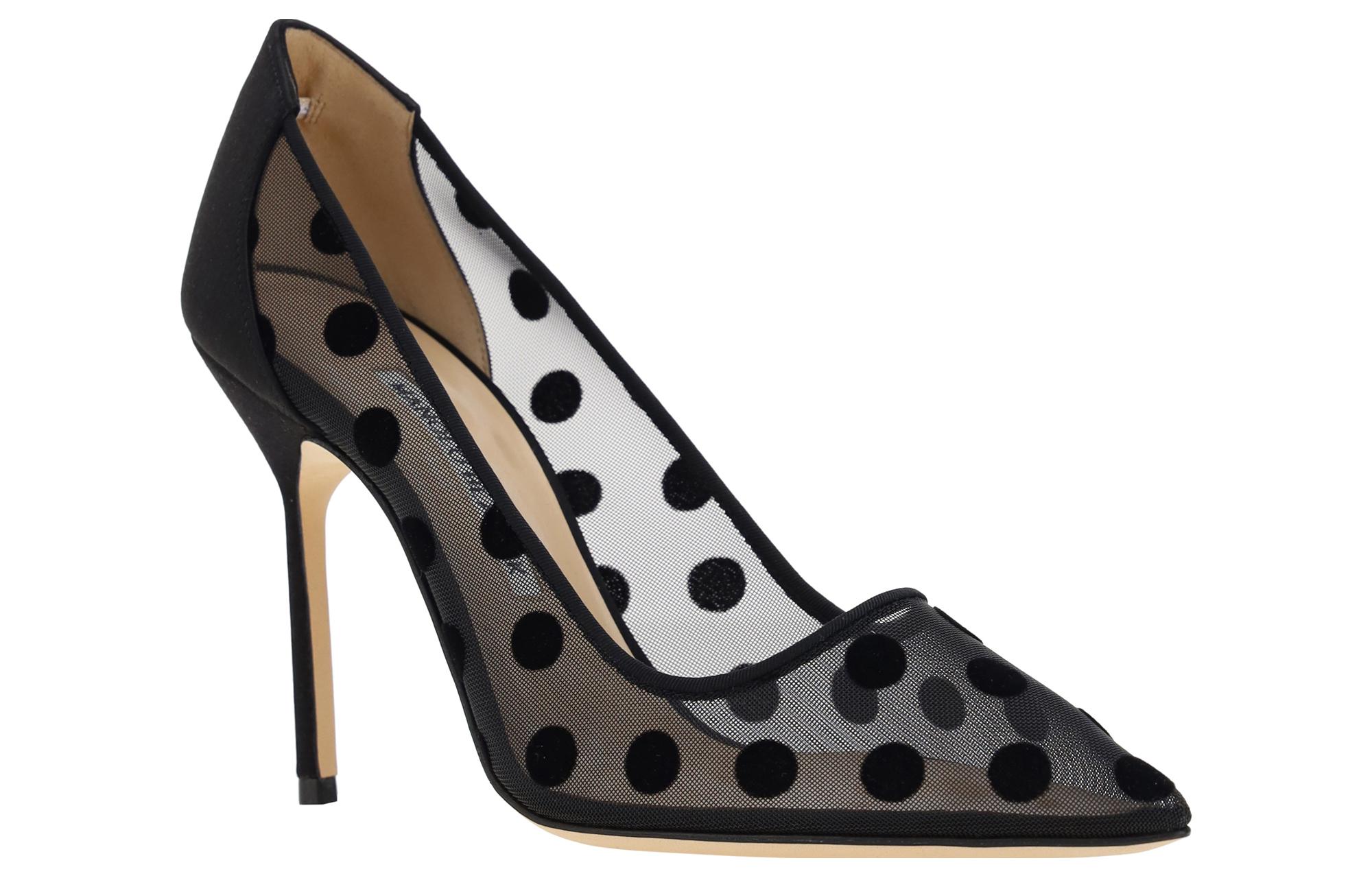 Lookbook (W) Manolo Blahnik 高跟鞋 '优雅黑' 323-2548-9937