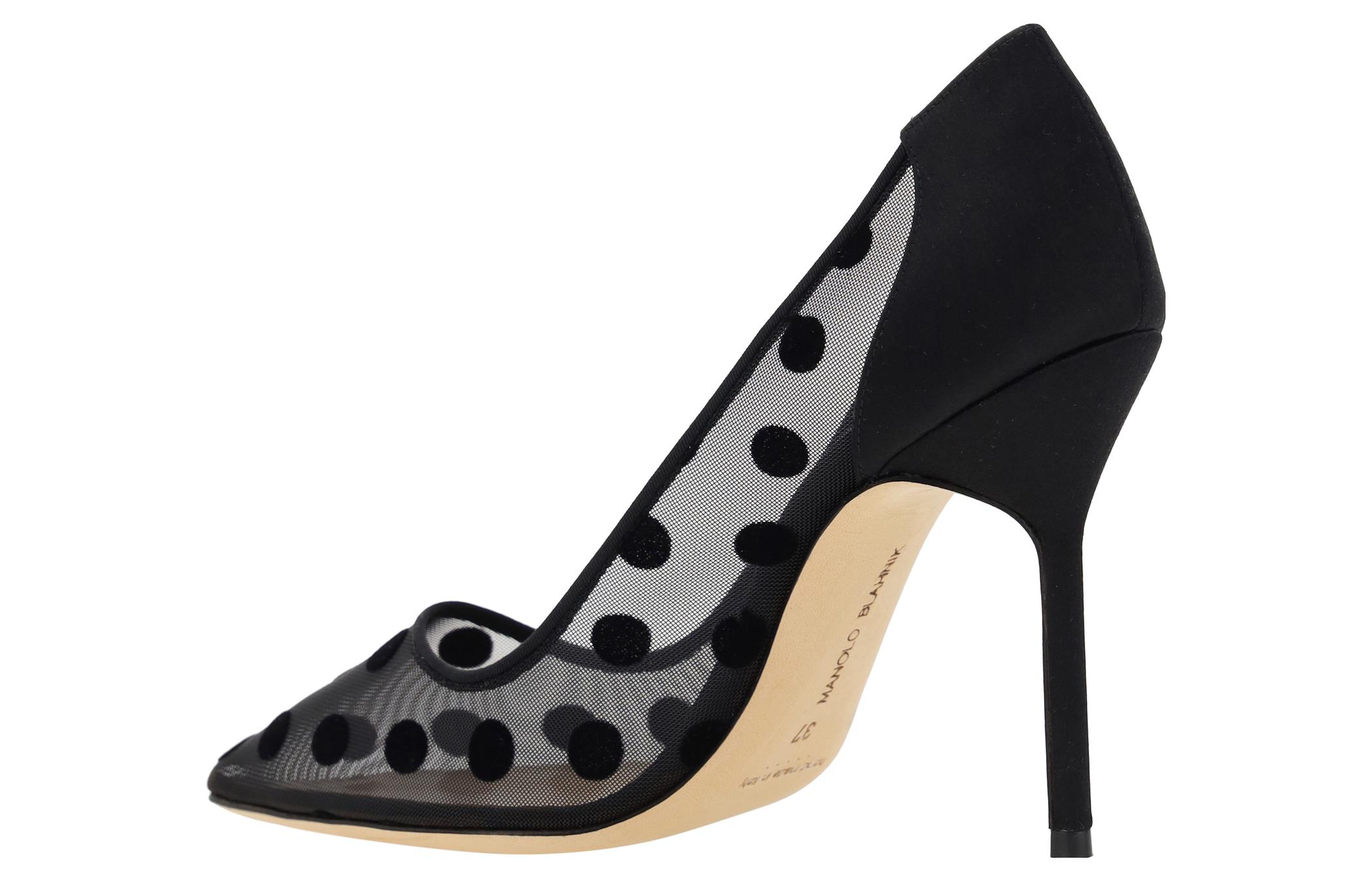 Shop (W) Manolo Blahnik 高跟鞋 '优雅黑' 323-2548-9937