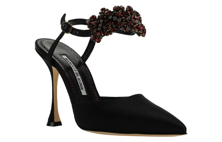 (W) Manolo Blahnik Stiletto 'Fashion Buckle Black' 圖 2