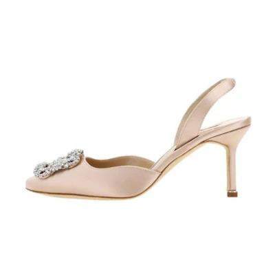 (W) Manolo Blahnik Stiletto 'Fashion Pink'