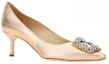 Order (W) Manolo Blahnik Stiletto 'Elegancia Dorada' 223-1493-2266