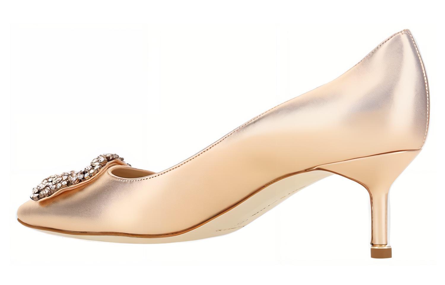 (W) Manolo Blahnik Stiletto 'Gold Elegance' 圖 3