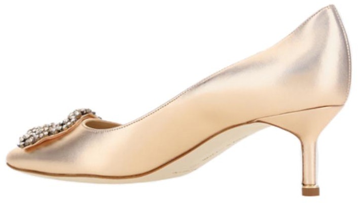 (W) Manolo Blahnik Stiletto 'Kemewahan Emas' 223-1493-2266 Shop (W) Manolo Blahnik Stiletto 'Kemewahan Emas' 223-1493-2266