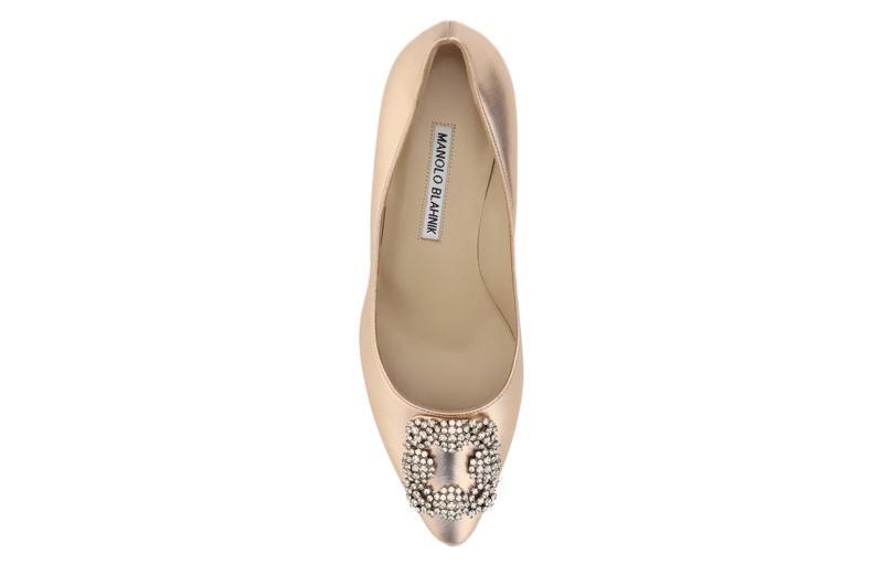 Shop (W) Manolo Blahnik Stiletto 'Elegancia Dorada' 223-1493-2266