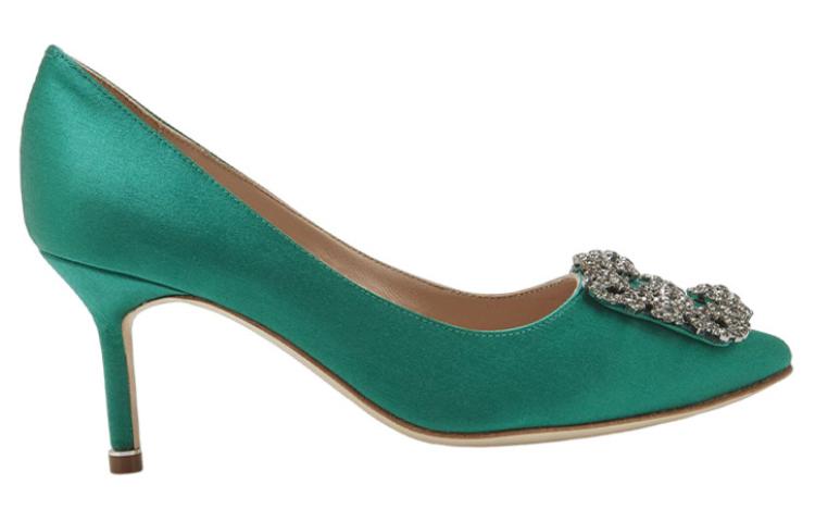 (W) Manolo Blahnik Stiletto 'Green Fashion' 圖 2