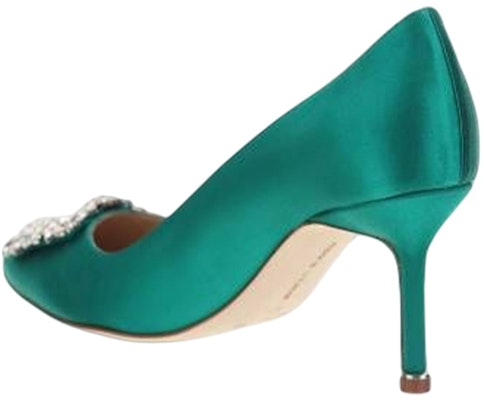 (W) Manolo Blahnik Stiletto 'Fashion Hijau' 9XX-0316-3206 Shop (W) Manolo Blahnik Stiletto 'Fashion Hijau' 9XX-0316-3206
