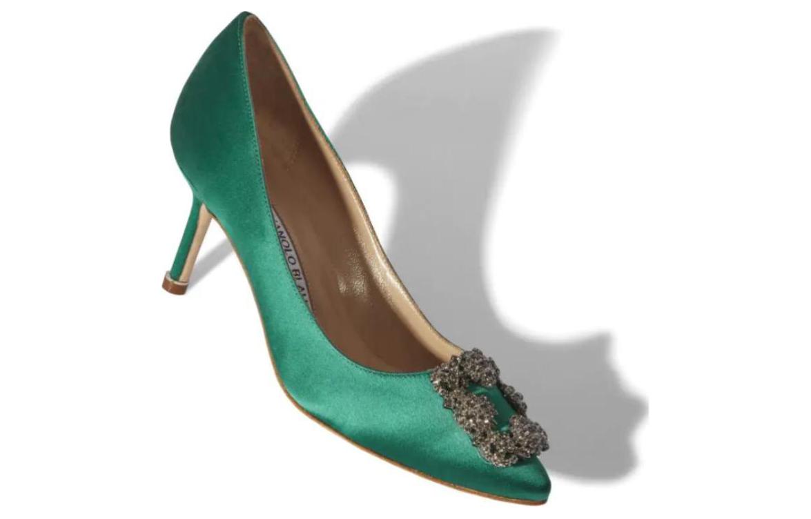 (W) Manolo Blahnik Stiletto 'Green Fashion' 圖 5