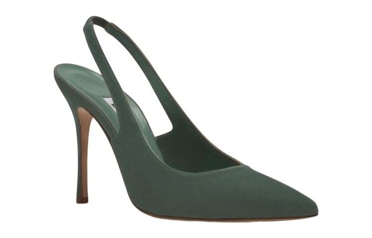 (W) Manolo Blahnik Stiletto 'Green Velvet' 圖 3